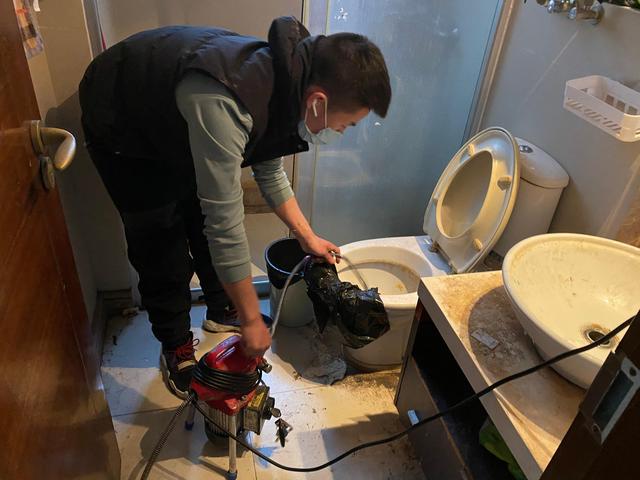 颍东马桶疏通-疏通下水道