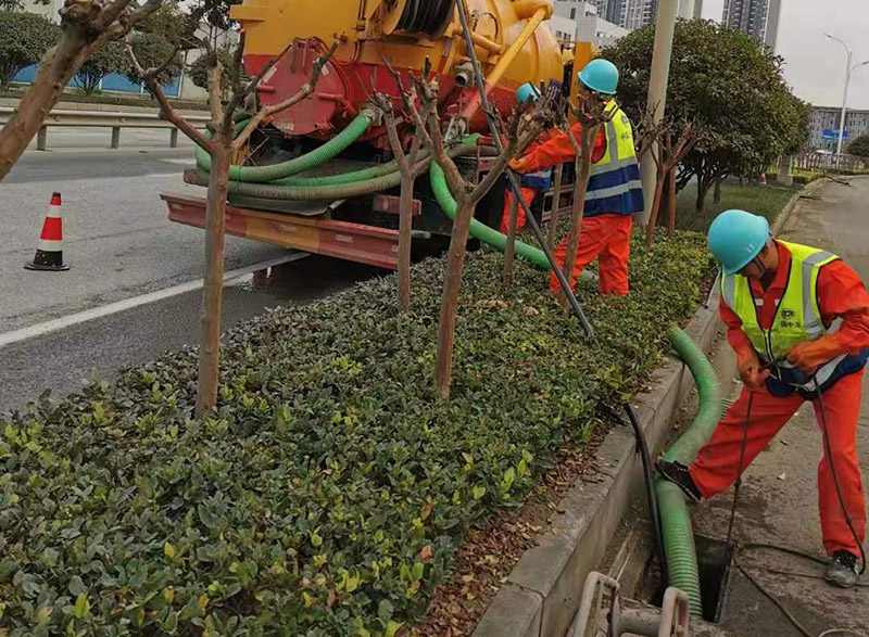 颍东市政管道清淤